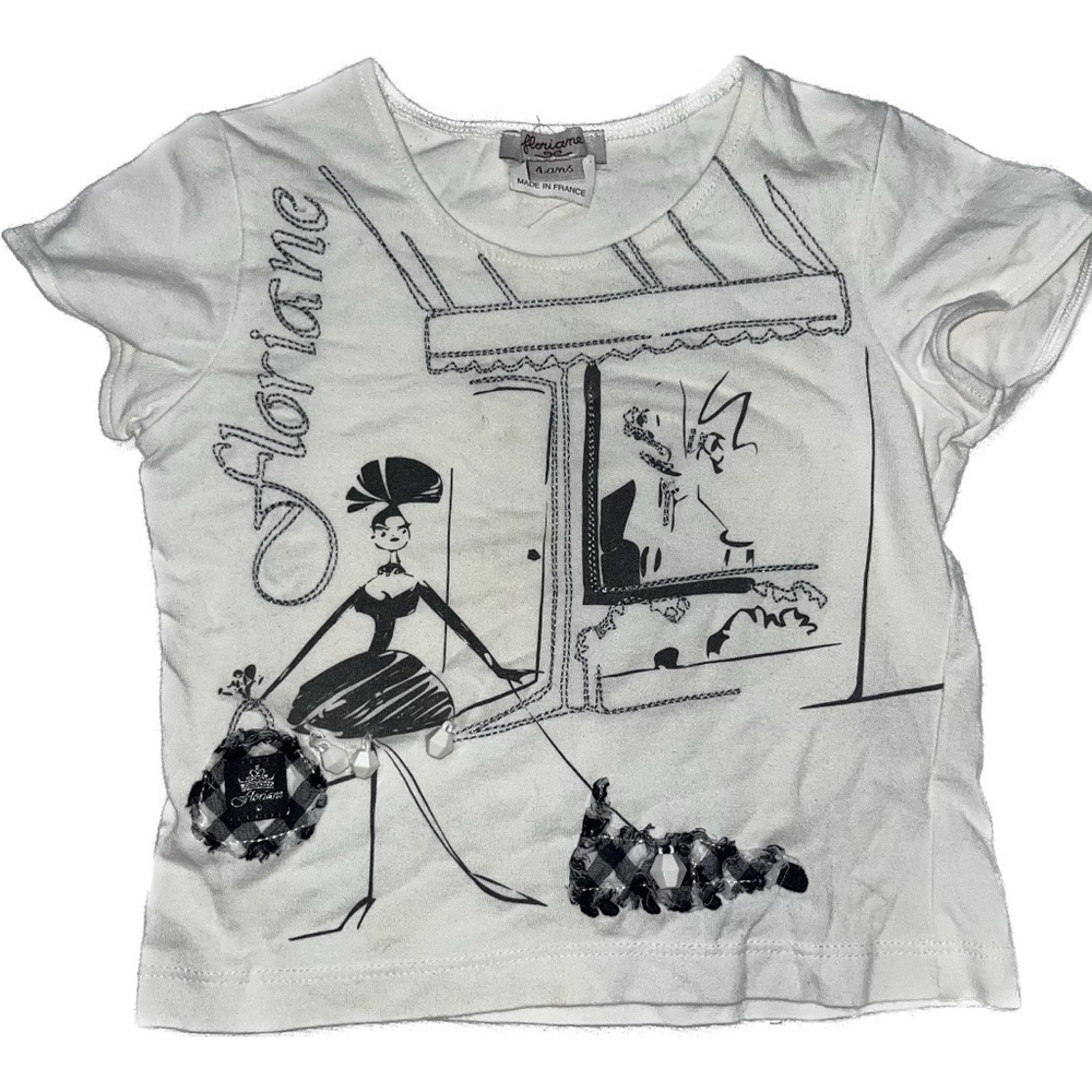 Floriane girls T-shirt size 4